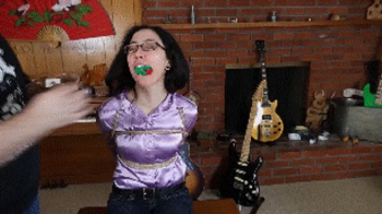 Khrystal and the bondage escape, stuffed mouth with tape gag.webp