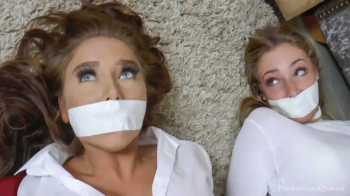 Emma & Jessica in- The Old Seafarer's Surprise- Lured, Wrapped & Gagged Lady Spies Didn’t See Their Certain Peril Comi.webp