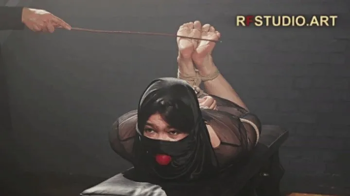 Dzhumana - Hogtied, Ballgagged and Bastinado for the Oriental Beauty (FULL HD MP4).webp