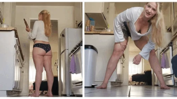 Giantess Discovers Peeping Tom!.webp