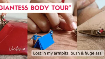 Giantess body tour- Lost in my bush, armpits and huge ass.webp