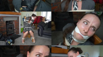 Keira cindy lavelle in- the witness has been detained. Chair tied & handkerchief gagged (mp4).webp