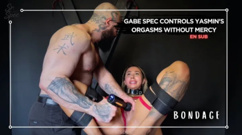 Gabe Spec controls Yasmin's orgasms without mercy (720 EN SUB) Bondage - Orgasm Control - Submissive Slave Training - Re.webp