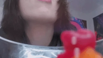 A Giantess' unnoticeable snack.webp