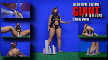 Giant City Takedown - Sahrye - MEGA Giantess - Ass - Crush - SFX - POV.webp