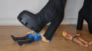Chris and His Friend Get Crushed Under my Big Powerful Chunky Boots.webp