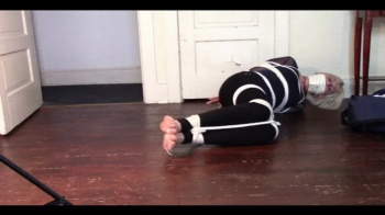 Tightly Ball Gagged Tied Barefeet and Tied Toes Nursing student.webp