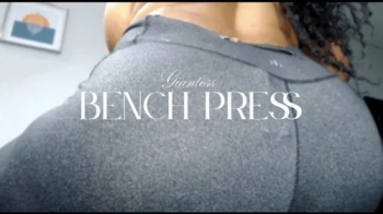 Facesitting On Tiny Trapped In Gym Pants On Bench Press.webp
