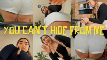 YOU CAN'T HIDE FROM ME - Gabriela hide and seek plus butt crush - 4K.webp