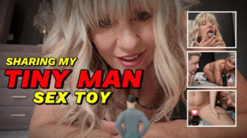 Sharing My Tiny Man Sex Toy.webp