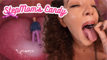 Unaware Giantess Step-Mom's Candy.webp