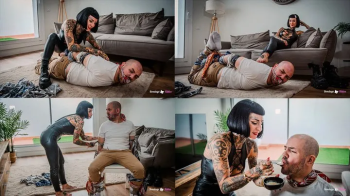 Dominatrix Ties Roommate with Scarves - Spanish (sub-English), MP4, FULLHD 1080.webp