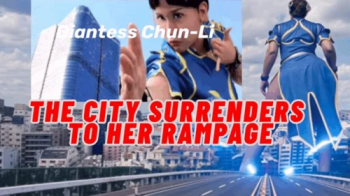 Growth fetish -ChunLi the Mega Giantess Goddess.webp