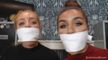 Scarlett & Jess in- Naughty NewsCasters' Gag-centric Sound Test- -Bind Us & Stop Our Mouths as Much as You Want & WE'LL.webp