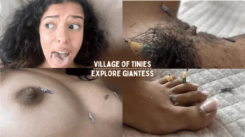 Village of Tinies Explore Giantess Aria Nicole’s Body 4K.webp