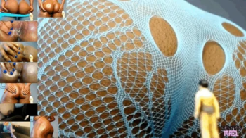 No Escape, Tiny Human Pest Stuffed Into Oily Ebony Asshole - Anal Vore, Ass Smothering.webp