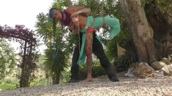 Maya Homerton - Cruel Bondage Session with Damon Pierce in a Public Park - Part 2 wmv SD.webp