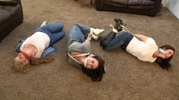 Roommate Bondage Challenge - Jacquelyn Velvets, Bliss Dulce and Kobe Lee Bondage Sluts Turn Into Bondage Damsels.webp