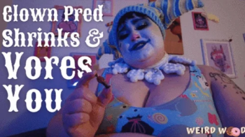 BBW Clown Pred Shrinks & Vores You - WMV.webp