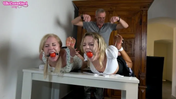 English Lesson Gone Kinky – Double Bondage Discipline part 2 - AVI.webp