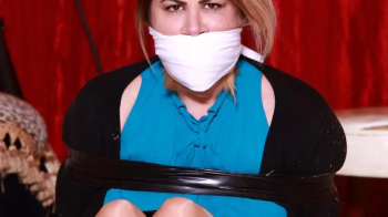 Pantyhose Clad Mandy DEMANDS to be Tightly Bound Up & Massively Gagged as a- Co-Operative Captive! -RE EDIT 2024- NEW PR.webp