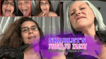 Tiny Man Vore and Mouth Tease and Swallow – Jenni Foxx & Skarlet Draven 1080HD.webp