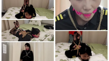 C4SDomination25 dancer yoke bind wand shibari hogtied tk tickle feet stockings ballgag gag struggle rope bondage saliva.webp