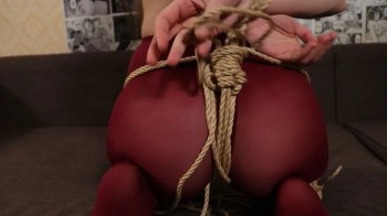 Next time, I’ll tie her up tighter so she can’t run over! (HD).webp