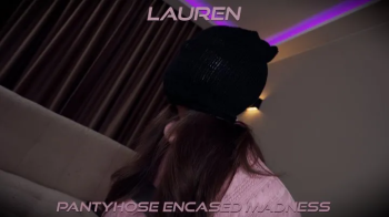 Lauren’s TV Horror to Pantyhose Sack Encasement H265 MP4 HD ( duct tape, wrap gag, hooded, stockings, sock, pantyhose,.webp