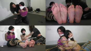 Dyanne and Mayla tied up and gagged by Pilu!.webp
