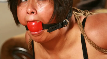 Samantha Milan is a pantyhose clad, Ass Cracked, Humiliated Table Top Housewife! All Binding & Gagging Done On Camera!.webp