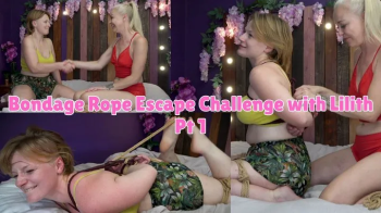 Bondage Rope Escape Challenge with Lilith Pt 1 - MP4.webp
