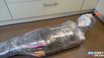 Mummified in Wetsuit and Snorkel - MOV.webp