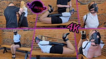 Lil Missy UK in Sirs Arm Binder And Hogtied Secretary Slave 4K.webp