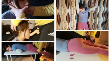 C4SGooning26 Jasmine choke ice fetish rope bondage Vibrator dildo Yoga foot fetish barefoot Orgasm control gooning.webp