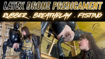 (720P) LATEX DRONE PREDICAMENT - RUBBER . BREATHPLAY . FISTING. Vivienne l'Amour puts her rubber drone through it's pace.webp
