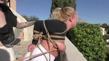 Zoey Ziptie 72h Challenge - Chapter 41 - Chicken Wing Predicament Outdoor and Public Bondage Training - Part 3 mp4 HD.webp