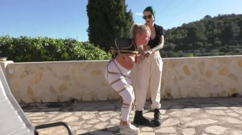 Zoey Ziptie 72h Challenge - Chapter 41 - Chicken Wing Predicament Outdoor and Public Bondage Training - Full Clip wmv SD.webp