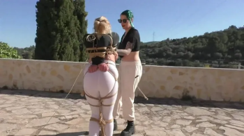 Zoey Ziptie 72h Challenge - Chapter 41 - Chicken Wing Predicament Outdoor and Public Bondage Training - Full Clip mp4 HD.webp