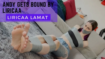 Andy gets tapebound by Liricaa.webp