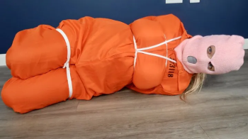 Officer Beth Bennett Vs Mila Amora part two - strap-on, fucking, lesbian, rope bondage, shackles, hogtie.webp
