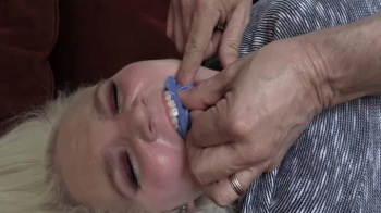 dVAMP-BBW left bound and gagged with her tits out.webp