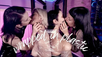 Wrapped in Plastic - Lesbian Double Domination (AVI).webp