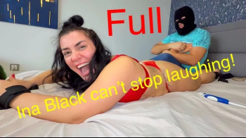 Balkan Ticklish Girls - Ina Black can't stop laughing! Full clip.webp