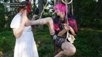 Katelyn Frolics - THE FOREST ADVENTURES with ZEPHYR predicament bondage FHD 1080p.webp