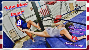 Modest Moms Wrestling - Low Blow Dojo! 8 WMV.webp