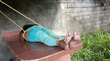 Isimo Video - Nikki bound with white duct tape.webp
