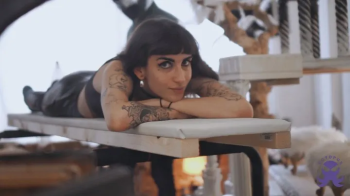 The Bondage Challenge - Inescapable Metal Bondage - Rija Mae in Heavy Chains - Full Clip mov HD.webp