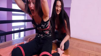 Guilty Pleasure Tickling - Frogtied and Tickled Irina.webp
