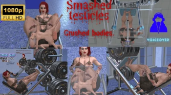 Giantess World Fetish - A powerful, muscular woman crushed and destroyed testicles, heads, and bodie.webp